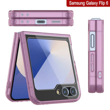 Load image into Gallery viewer, Galaxy Z Flip6 Case [Clear Acrylic Series] [Non-Slip] For Galaxy Z Flip6 [Pink]
