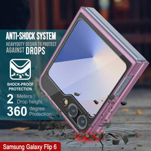 Load image into Gallery viewer, Galaxy Z Flip6 Case [Clear Acrylic Series] [Non-Slip] For Galaxy Z Flip6 [Pink]
