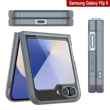 Load image into Gallery viewer, Galaxy Z Flip6 Case [Clear Acrylic Series] [Non-Slip] For Galaxy Z Flip6 [Grey]
