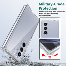 Load image into Gallery viewer, Galaxy Z Fold6 Case [Clear Acrylic Series] [Non-Slip] For Galaxy Z Fold6 [Grey]
