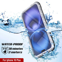 Load image into Gallery viewer, iPhone 16 Plus Metal Extreme 2.0 Series Aluminum Waterproof Case IP68 W/Buillt in Screen Protector [White]
