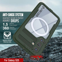 Load image into Gallery viewer, Galaxy S25 Waterproof Case [Alpine 2.0 Series] [Slim Fit] [IP68 Certified] [Shockproof] [Light Green]
