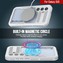 Load image into Gallery viewer, Galaxy S25 Waterproof Case [Alpine 2.0 Series] [Slim Fit] [IP68 Certified] [Shockproof] [White]
