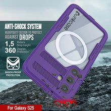 Load image into Gallery viewer, Galaxy S25 Waterproof Case [Alpine 2.0 Series] [Slim Fit] [IP68 Certified] [Shockproof] [Purple]
