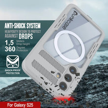 Load image into Gallery viewer, Galaxy S25 Waterproof Case [Alpine 2.0 Series] [Slim Fit] [IP68 Certified] [Shockproof] [White]
