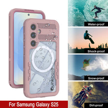 Load image into Gallery viewer, Galaxy S25 Waterproof Case [Alpine 2.0 Series] [Slim Fit] [IP68 Certified] [Shockproof] [Pink]
