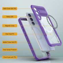 Load image into Gallery viewer, Galaxy S25 Waterproof Case [Alpine 2.0 Series] [Slim Fit] [IP68 Certified] [Shockproof] [Purple]
