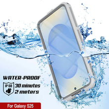 Load image into Gallery viewer, Galaxy S25 Waterproof Case [Alpine 2.0 Series] [Slim Fit] [IP68 Certified] [Shockproof] [White]
