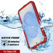 Load image into Gallery viewer, Galaxy S25 Waterproof Case [Alpine 2.0 Series] [Slim Fit] [IP68 Certified] [Shockproof] [Red]
