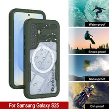 Load image into Gallery viewer, Galaxy S25 Waterproof Case [Alpine 2.0 Series] [Slim Fit] [IP68 Certified] [Shockproof] [Light Green]
