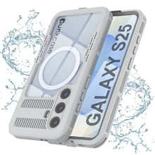 Load image into Gallery viewer, Galaxy S25 Waterproof Case [Alpine 2.0 Series] [Slim Fit] [IP68 Certified] [Shockproof] [White]
