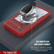 Load image into Gallery viewer, Galaxy S25 Waterproof Case [Alpine 2.0 Series] [Slim Fit] [IP68 Certified] [Shockproof] [Red]
