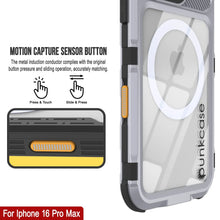 Load image into Gallery viewer, iPhone 16 Pro Max Metal Extreme 2.0 Series Aluminum Waterproof Case IP68 W/Buillt in Screen Protector [White]

