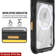 Load image into Gallery viewer, iPhone 16 Pro Max Metal Extreme 2.0 Series Aluminum Waterproof Case IP68 W/Buillt in Screen Protector [Black]
