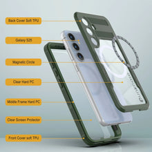 Load image into Gallery viewer, Galaxy S25 Waterproof Case [Alpine 2.0 Series] [Slim Fit] [IP68 Certified] [Shockproof] [Light Green]
