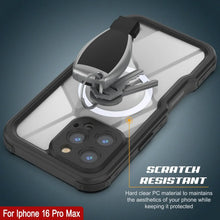 Load image into Gallery viewer, iPhone 16 Pro Max Waterproof IP68 Case, Punkcase [Black] [StudStar Series] [Slim Fit]
