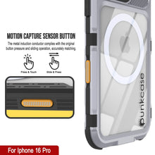 Load image into Gallery viewer, iPhone 16 Pro Metal Extreme 2.0 Series Aluminum Waterproof Case IP68 W/Buillt in Screen Protector [White]
