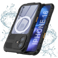 Load image into Gallery viewer, iPhone 16 Metal Extreme 2.0 Series Aluminum Waterproof Case IP68 W/Buillt in Screen Protector [Black]
