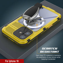 Load image into Gallery viewer, iPhone 16 Metal Extreme 2.0 Series Aluminum Waterproof Case IP68 W/Buillt in Screen Protector [Yellow]
