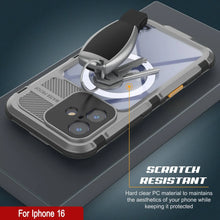 Load image into Gallery viewer, iPhone 16 Metal Extreme 2.0 Series Aluminum Waterproof Case IP68 W/Buillt in Screen Protector [Silver]

