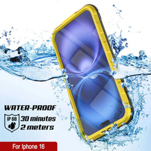 Load image into Gallery viewer, iPhone 16 Metal Extreme 2.0 Series Aluminum Waterproof Case IP68 W/Buillt in Screen Protector [Yellow]
