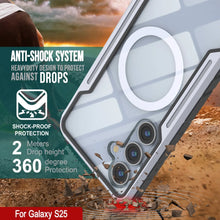 Load image into Gallery viewer, Punkcase S25 Armor Stealth Case Protective Military Grade Multilayer Cover [White]

