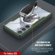 Load image into Gallery viewer, Punkcase S25 Armor Stealth Case Protective Military Grade Multilayer Cover [Dark Green]
