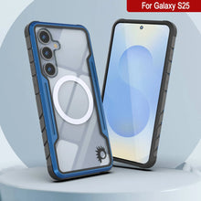 Load image into Gallery viewer, Punkcase S25 Armor Stealth Case Protective Military Grade Multilayer Cover [Navy Blue]

