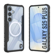 Load image into Gallery viewer, Punkcase S25+ Plus Armor Stealth Case Protective Military Grade Multilayer Cover [Black]
