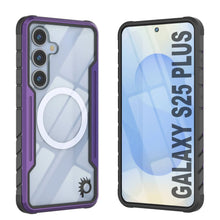 Load image into Gallery viewer, Punkcase S25+ Plus Armor Stealth Case Protective Military Grade Multilayer Cover [Purple]
