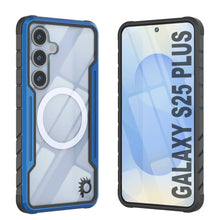 Load image into Gallery viewer, Punkcase S25+ Plus Armor Stealth Case Protective Military Grade Multilayer Cover [Navy Blue]
