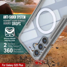 Load image into Gallery viewer, Punkcase S25+ Plus Armor Stealth Case Protective Military Grade Multilayer Cover [Grey]
