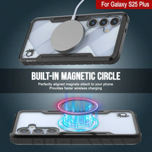 Load image into Gallery viewer, Punkcase S25+ Plus Armor Stealth Case Protective Military Grade Multilayer Cover [Black]
