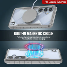 Load image into Gallery viewer, Punkcase S25+ Plus Armor Stealth Case Protective Military Grade Multilayer Cover [Grey]
