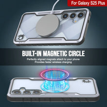 Load image into Gallery viewer, Punkcase S25+ Plus Armor Stealth Case Protective Military Grade Multilayer Cover [White]
