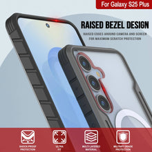 Load image into Gallery viewer, Punkcase S25+ Plus Armor Stealth Case Protective Military Grade Multilayer Cover [Grey-Black]
