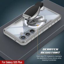 Load image into Gallery viewer, Punkcase S25+ Plus Armor Stealth Case Protective Military Grade Multilayer Cover [Grey]
