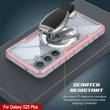 Load image into Gallery viewer, Punkcase S25+ Plus Armor Stealth Case Protective Military Grade Multilayer Cover [Rose-Gold]
