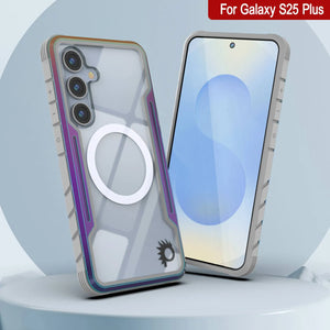 Punkcase S25+ Plus Armor Stealth Case Protective Military Grade Multilayer Cover [Rainbow]