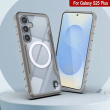 Load image into Gallery viewer, Punkcase S25+ Plus Armor Stealth Case Protective Military Grade Multilayer Cover [Grey]
