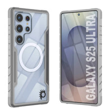 Load image into Gallery viewer, Punkcase S25 Ultra Armor Stealth Case Protective Military Grade Multilayer Cover [Grey]
