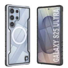 Load image into Gallery viewer, Punkcase S25 Ultra Armor Stealth Case Protective Military Grade Multilayer Cover [White]
