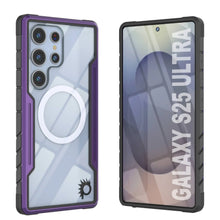 Load image into Gallery viewer, Punkcase S25 Ultra Armor Stealth Case Protective Military Grade Multilayer Cover [Purple]
