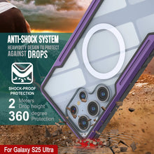 Load image into Gallery viewer, Punkcase S25 Ultra Armor Stealth Case Protective Military Grade Multilayer Cover [Purple]
