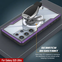 Load image into Gallery viewer, Punkcase S25 Ultra Armor Stealth Case Protective Military Grade Multilayer Cover [Purple]

