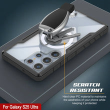 Load image into Gallery viewer, Punkcase S25 Ultra Armor Stealth Case Protective Military Grade Multilayer Cover [Black]
