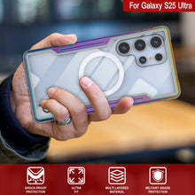 Load image into Gallery viewer, Punkcase S25 Ultra Armor Stealth Case Protective Military Grade Multilayer Cover [Rainbow]
