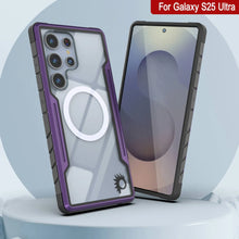 Load image into Gallery viewer, Punkcase S25 Ultra Armor Stealth Case Protective Military Grade Multilayer Cover [Purple]
