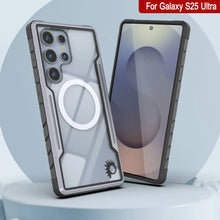 Load image into Gallery viewer, Punkcase S25 Ultra Armor Stealth Case Protective Military Grade Multilayer Cover [White]
