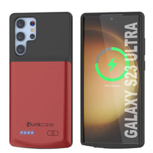 Load image into Gallery viewer, PunkJuice S24 Ultra Battery Case Black - Portable Charging Power Juice Bank with 4500mAh
